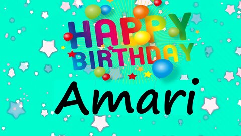 Happy Birthday to Amari - Birthday Wish From Birthday Bash