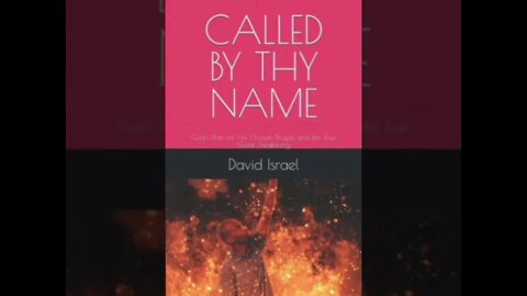 Called By Thy Name! The New Book by David Israel