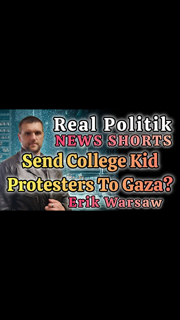 NEWS SHORTS: Deport College Protesters To Gaza? Real Bill Introduced To Congress