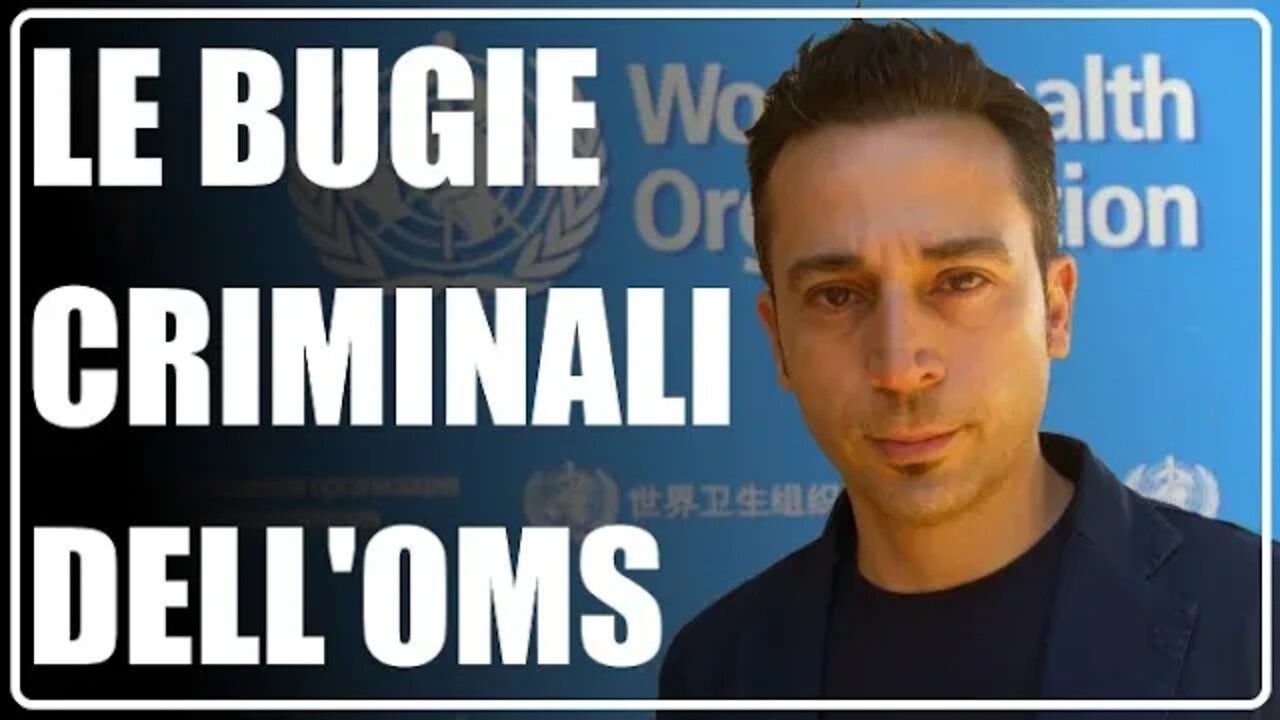 Le Bugie Criminali dell'OMS - Marco Pizzuti