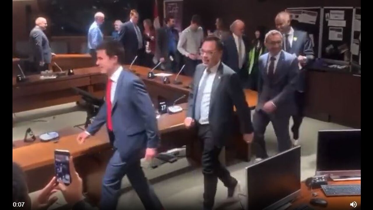 Male politicians in Canada wearing heels, what's next, Thongs?