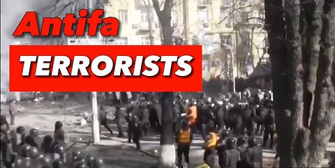'ANTIFA - a Government sponsored terrorist organisation'