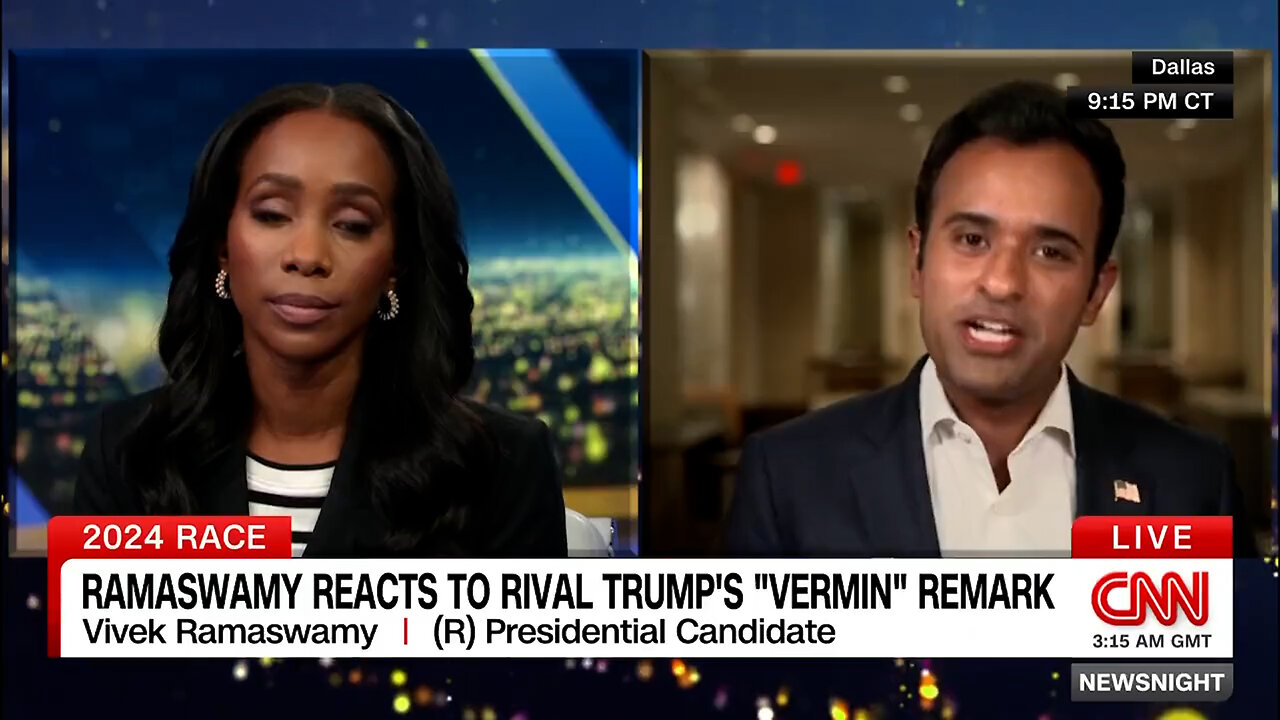 MUST WATCH! Ramaswamy calls out liberal "mainstream" media, leaves biased CNN host speechless