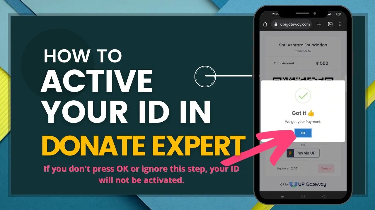 ID Activation Process in Donate Expert | #DonateExpert