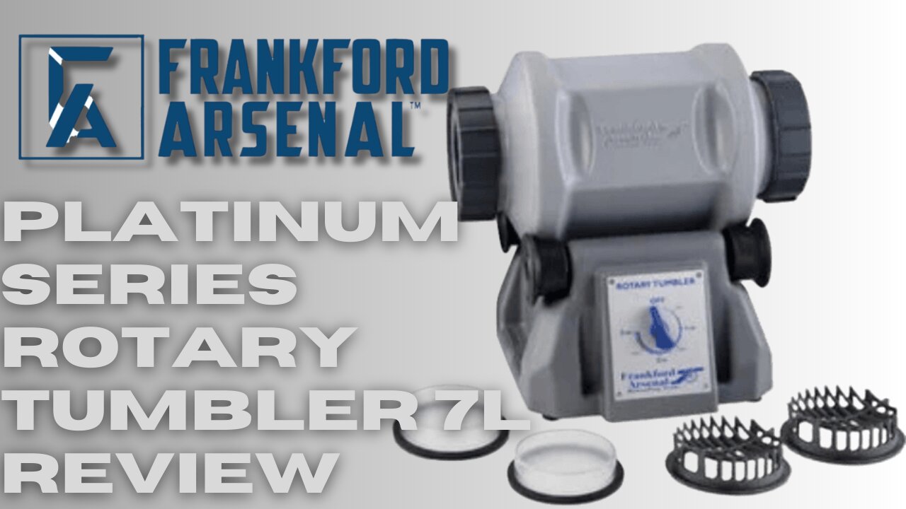 Frankford Arsenal Platinum Series Rotary Tumbler 7L Review