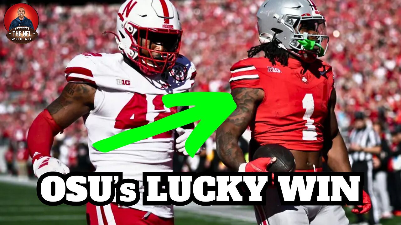 Ohio State AWFUL GAMEPLAN Barely Slips Past Nebraska | Nebraska Vs Ohio State CFB Week 9 Recap