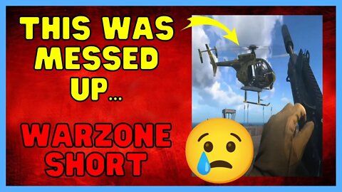 That Was Messed Up... | Warzone Shorts #shorts