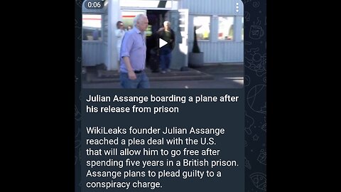 News Shorts: Julian Assange is Free