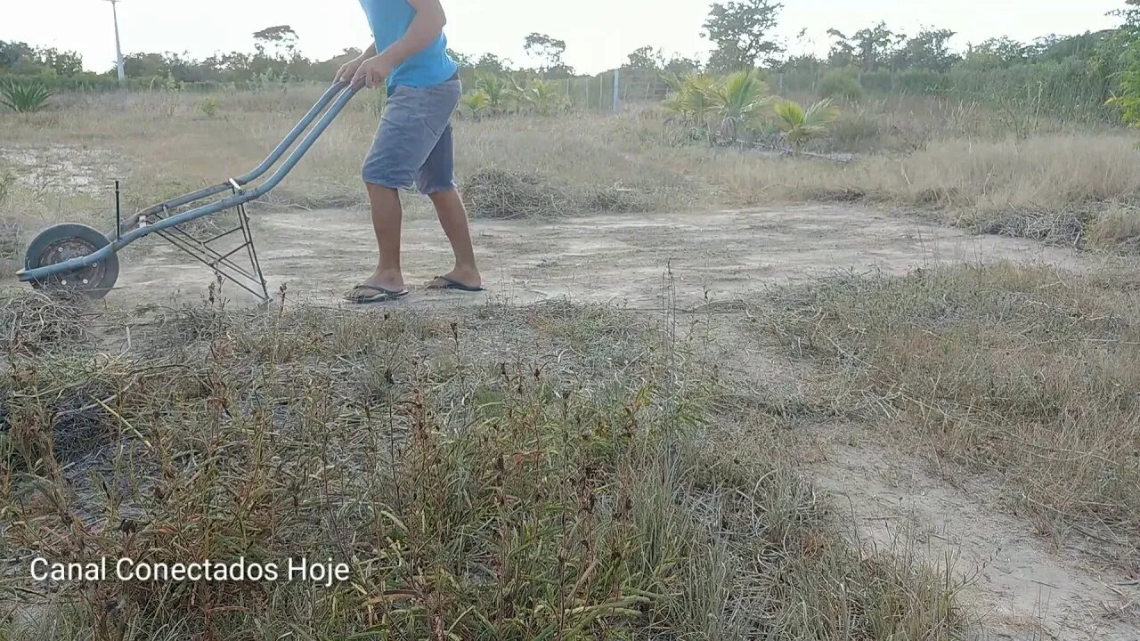 Capinadeira Enxada caseira Parte 1