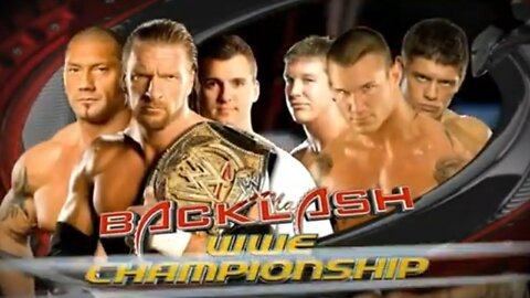 Triple H, Batista & Shane McMahon vs Legacy Backlash 2009 Highlights