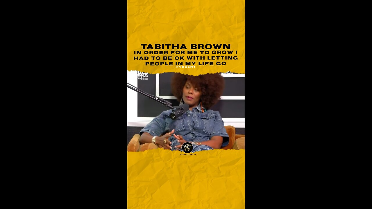 @iamtabithabrown In order for me to grow I had to be ok with letting people in my life go.