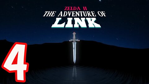 ZELDA II: The Adventure of Link - Part 4 - Drunk Traversing Midoro Palace!