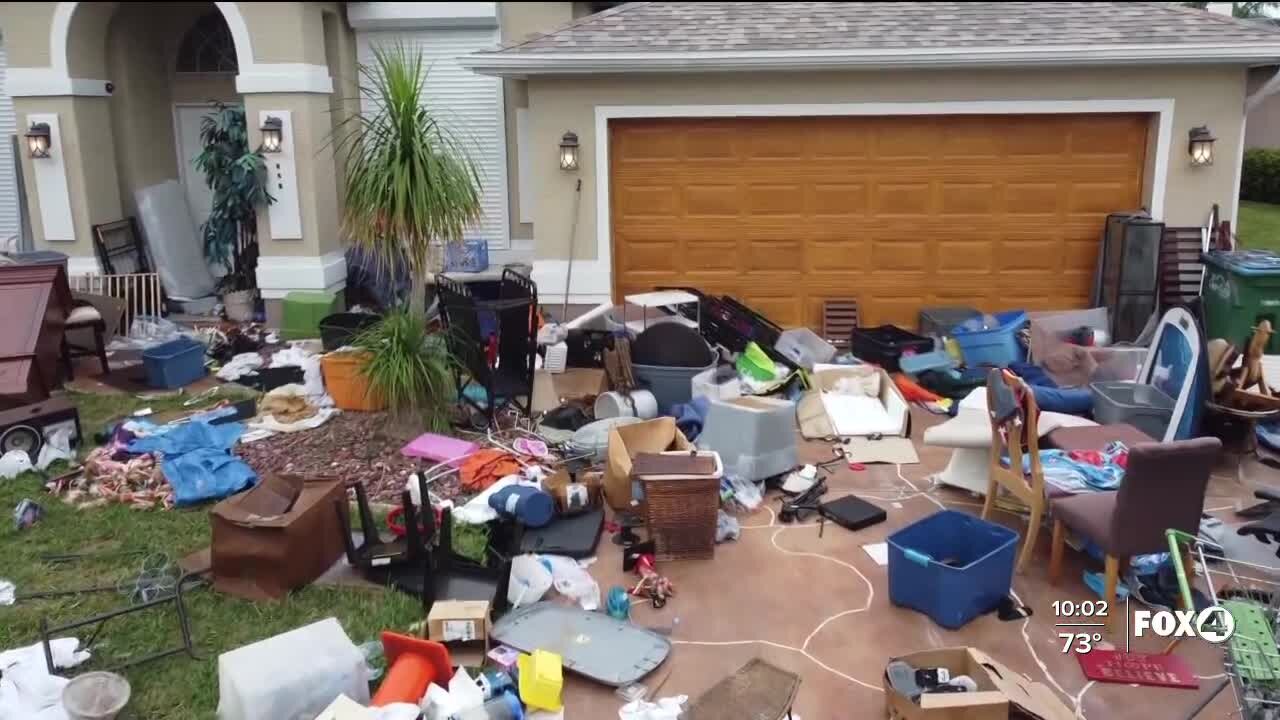 Neighbors calling on Cape Coral to crack down on home littered with trash for months