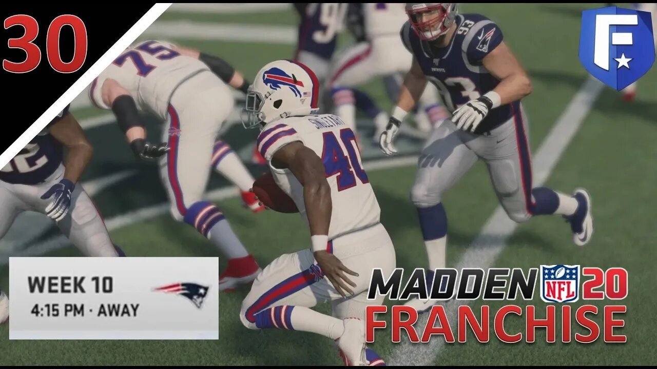 First Brees/Brady Match Up l Madden 20 Bills Franchise [Y2:W10] @ New England l Ep.30