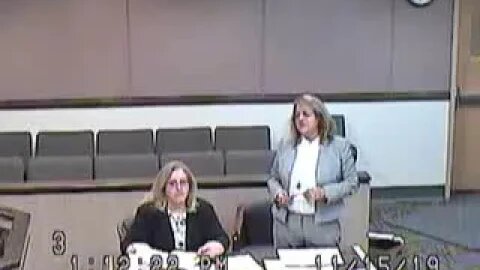 Gonzalez matter before Discovery Commission 11/15/19