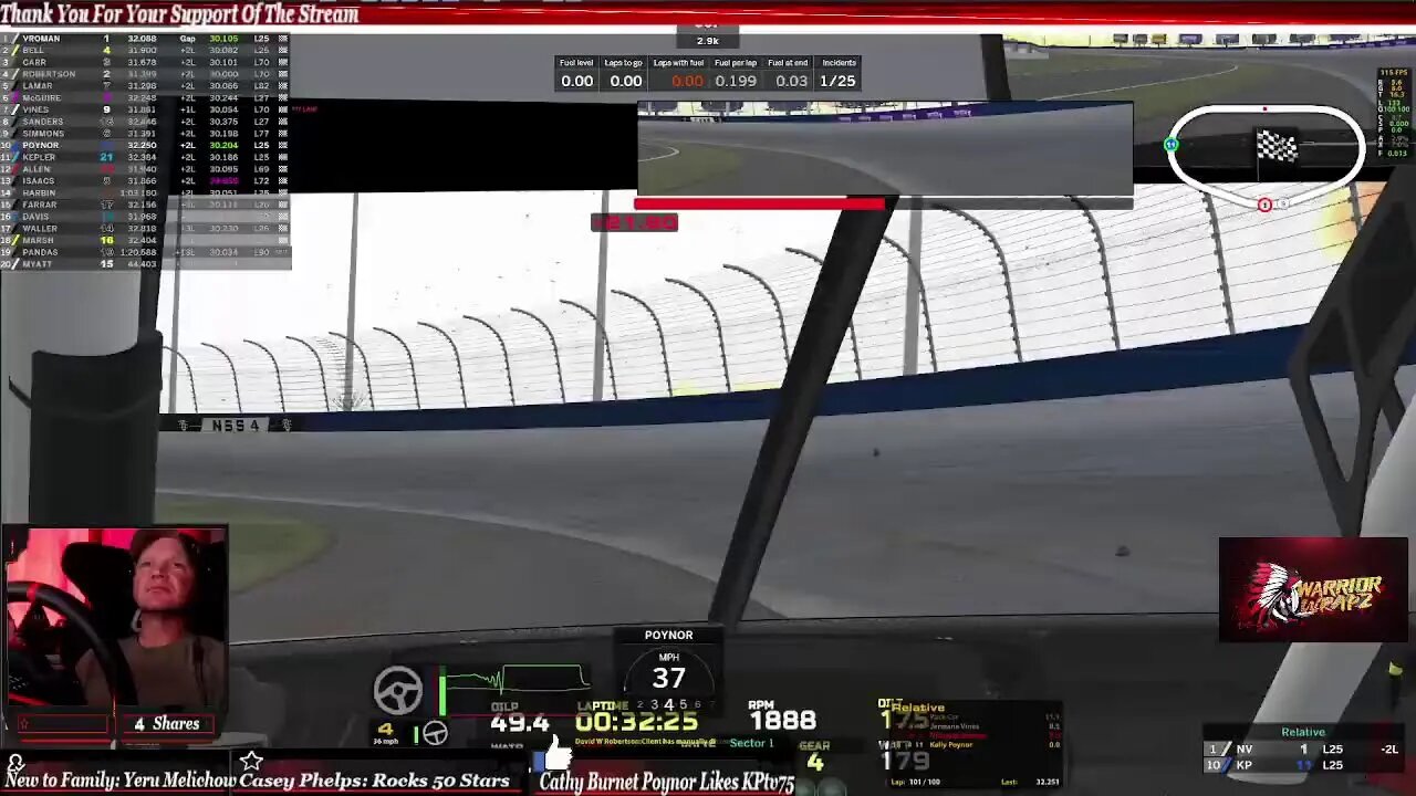 Lets just have some fun! Lets Go NASCAR iRacing! KPtv