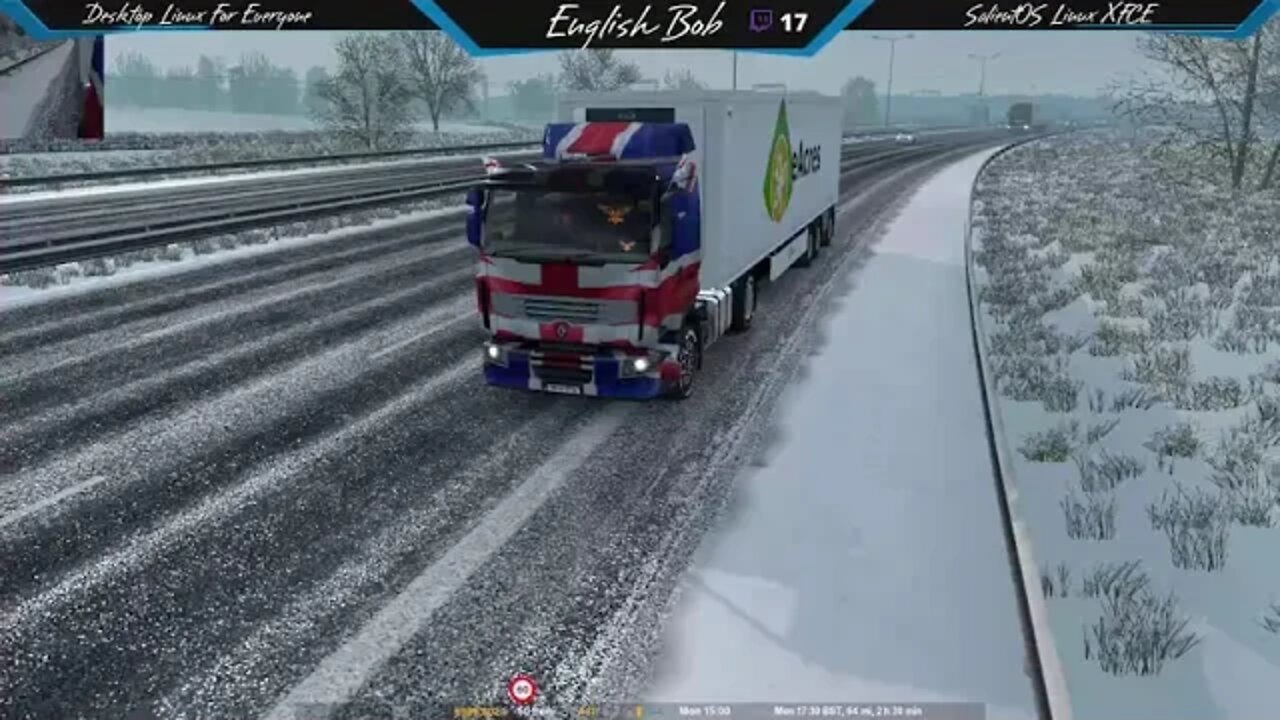 Euro Truck Simulator 2 LIVE on Linux #1 SCS Maps Only