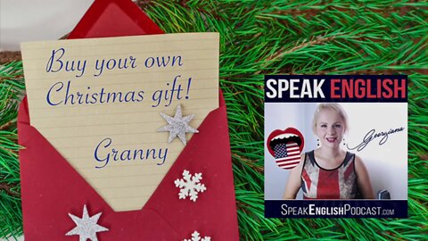 Buy your own Christmas presents Mini story
