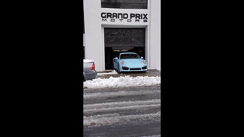 Snow Much Fun With The Porsche 911 Turbo S!