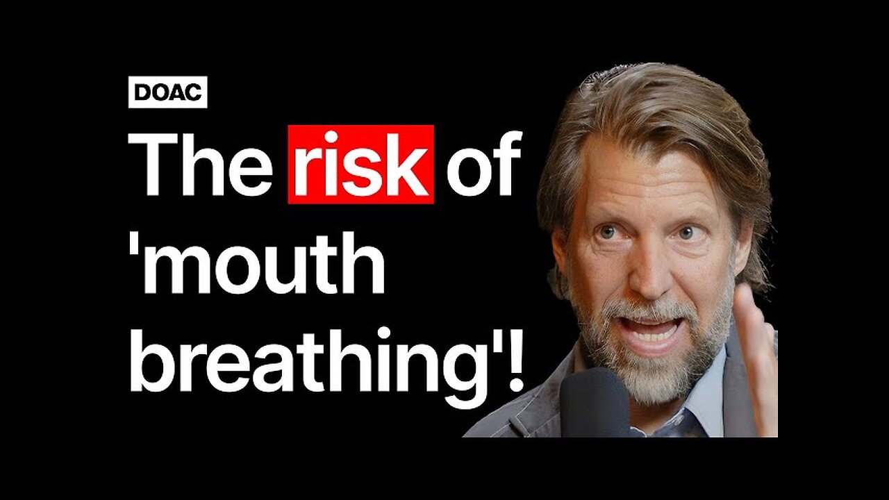 The Breathing Expert: Mouth Breathing Linked To ADHD, Diabetes & Child Sickness!