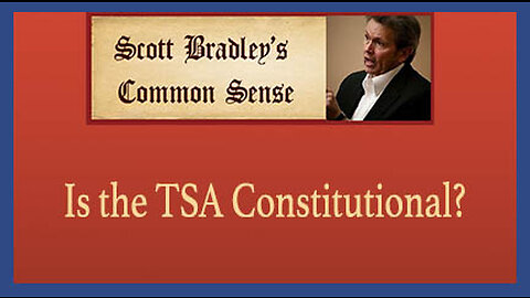 Is the TSA Constitutional?