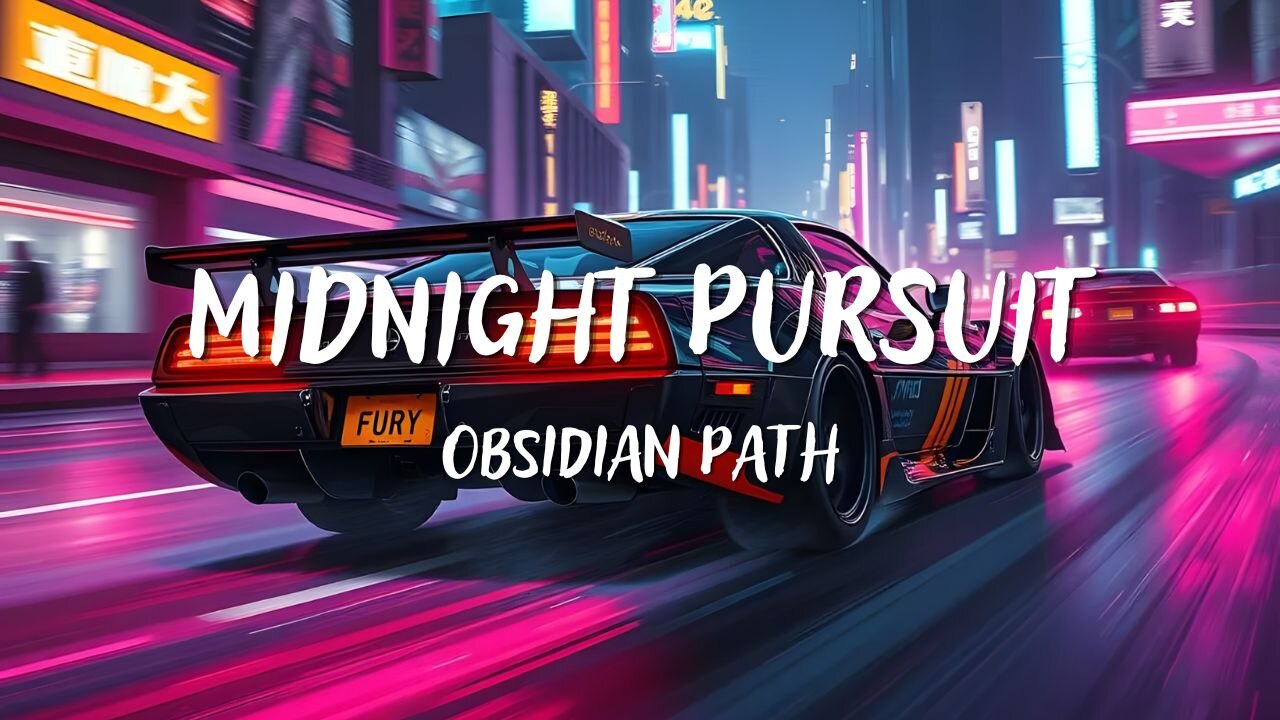 Obsidian Path - Midnight Pursuit (Lyrics)