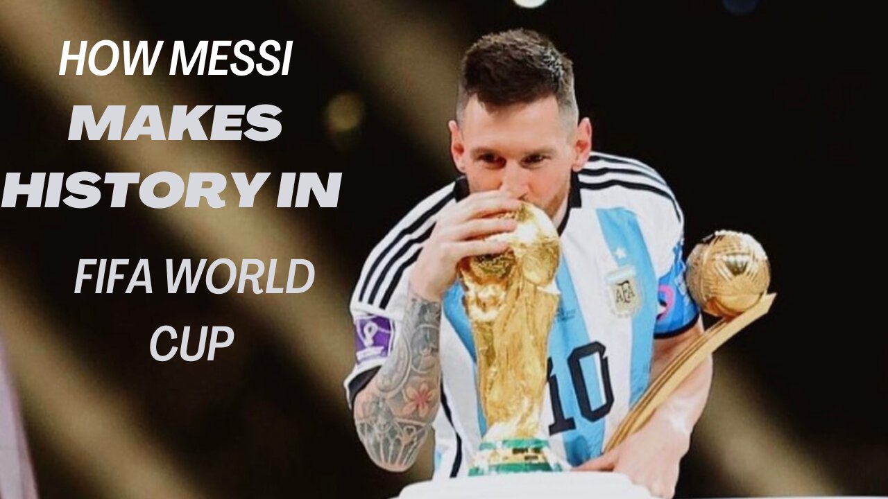 How Leo Messi won the Fifa world cup 2023 for Argentina |Last football WC of his Life