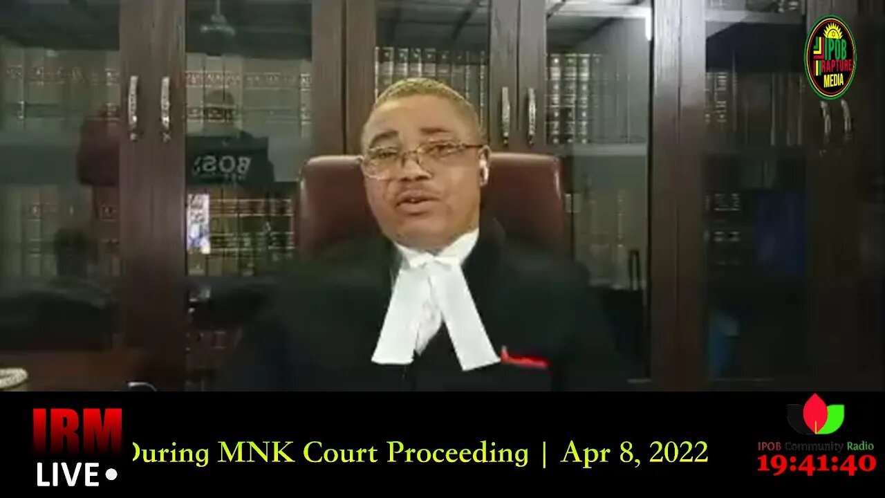 Barr Ifeanyi Ejiofor Live Interview On What Happened During MNK Court Proceeding | Apr 8, 2022