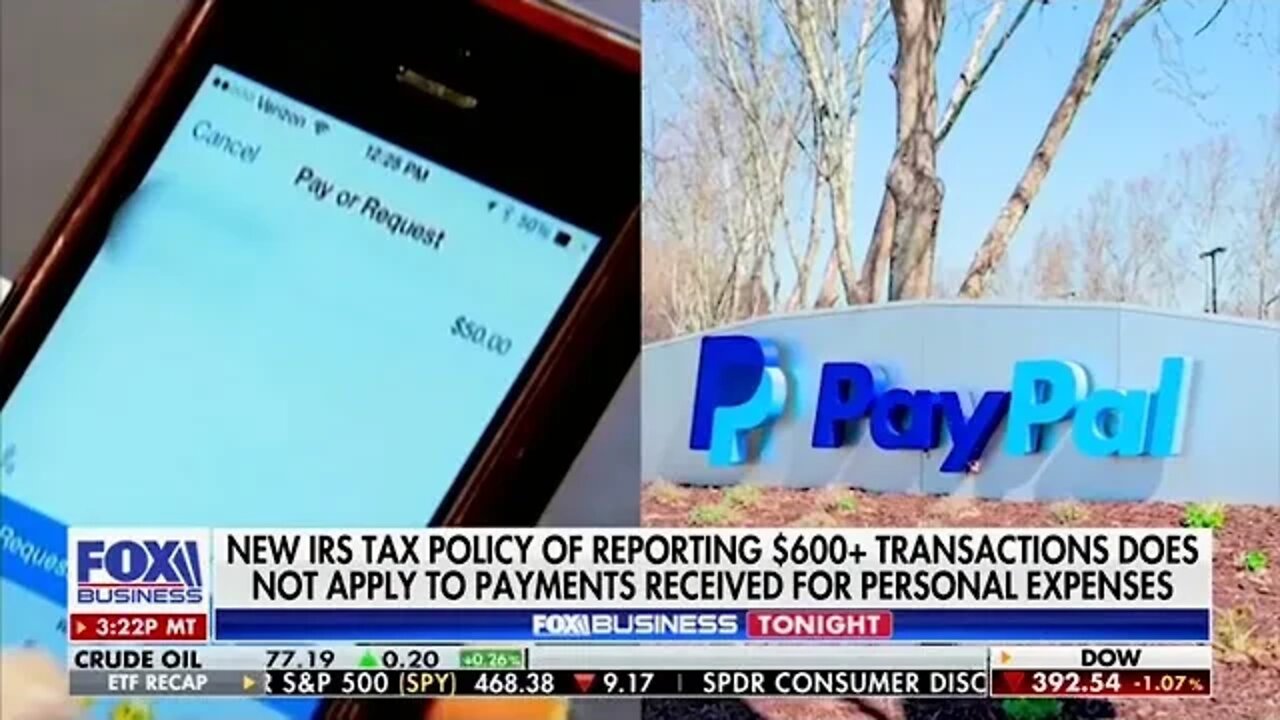 Venmo, PayPal, Cash App to Report Transactions of $600 or More to the IRS This Year