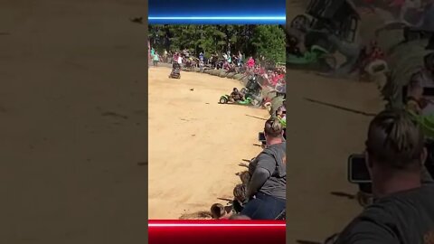 Downhill power wheels race