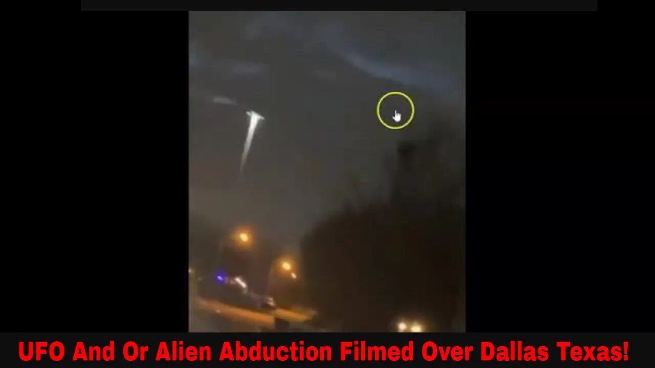 Two UFOs Spotted In Oak Cliff Texas April 14th 2022! Video!