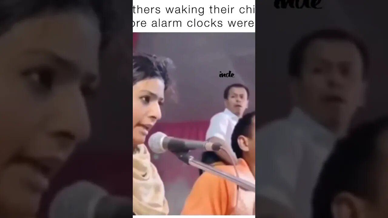 Mom waking up kids