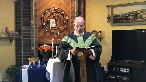 The Sunday Mass with Fr. Stephen Imbarrato - Sep. 11, 2022