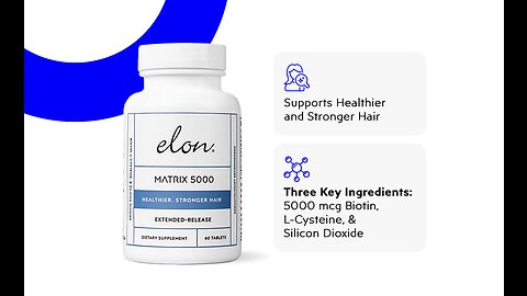 Elon R3 Extra Strength for Hair Growth - Hair Growth Supplements for Women to Grow Thicker, Ful...