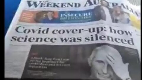 Mainsrteam Media Is Admitting Covid Was A Lie! AUSTRALIANS WERE LIED TO!