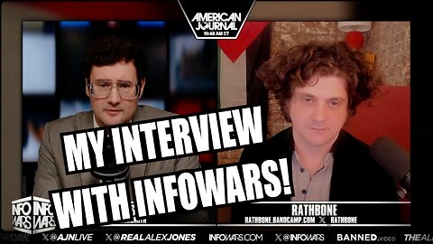 MY INFOWARS INTERVIEW WAS BANNED ON YOUTUBE!