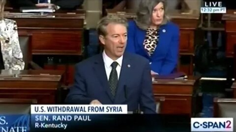 Rand Paul "It's Time For Us To Get The Hell Out!"