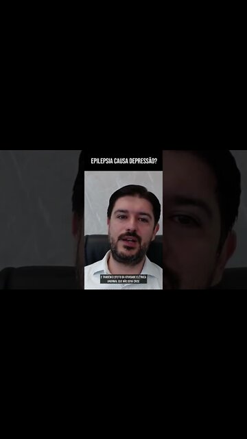 Epilepsia Causa Depressão? #Shorts