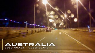 Driving through Australian Cyclone - Qeensland