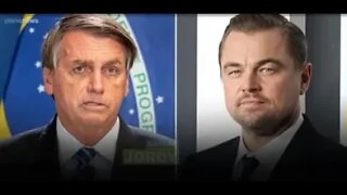 Bolsonaro rebaste DiCaprio