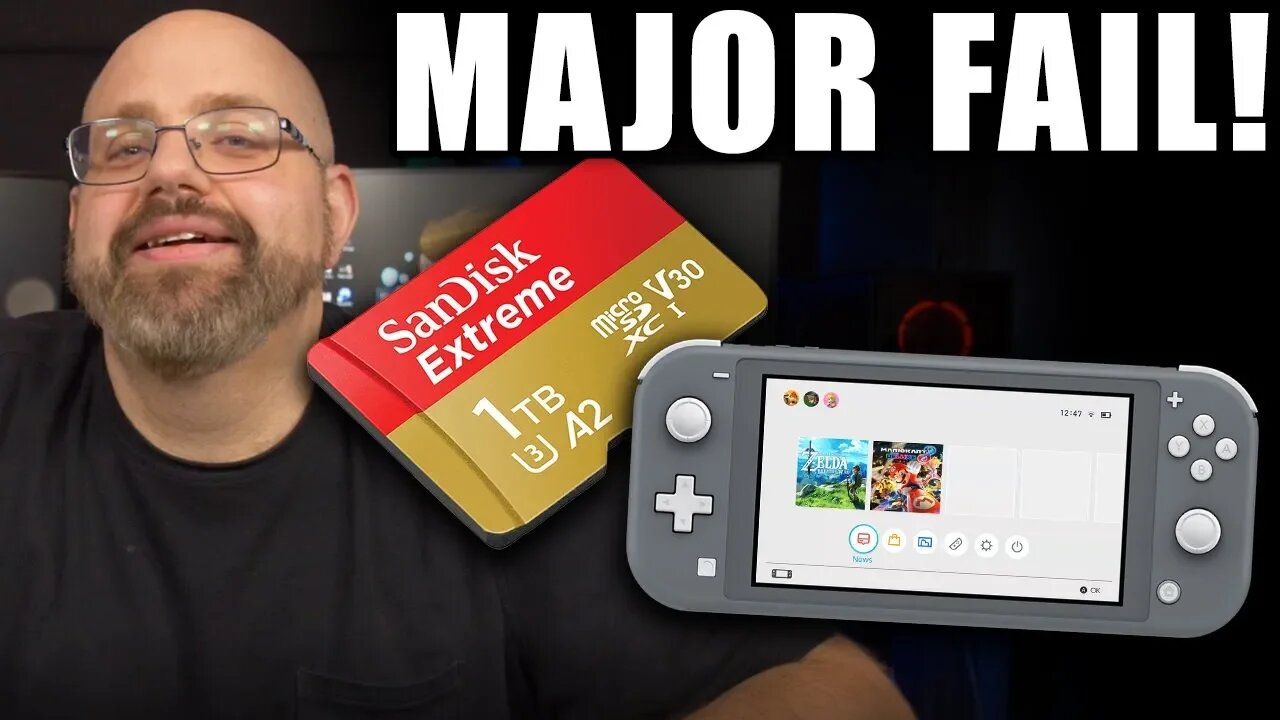 Why The Hell Did I Buy This For My Nintendo Switch? (Switch SD Card Upgrade Tutorial)