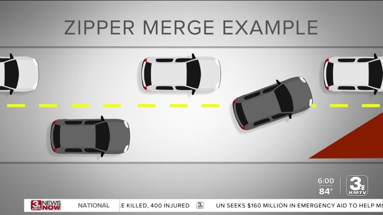 Omaha area commuters think too few drivers use the zipper merge correctly: 'It's kinda scummy in my opinion'