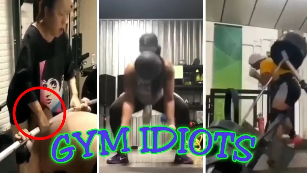 Gym Idiots - Squat Disaster, Mother-Son Bench Press Fail, & More