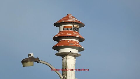 Tornado Siren Test, Shipman, Illinois