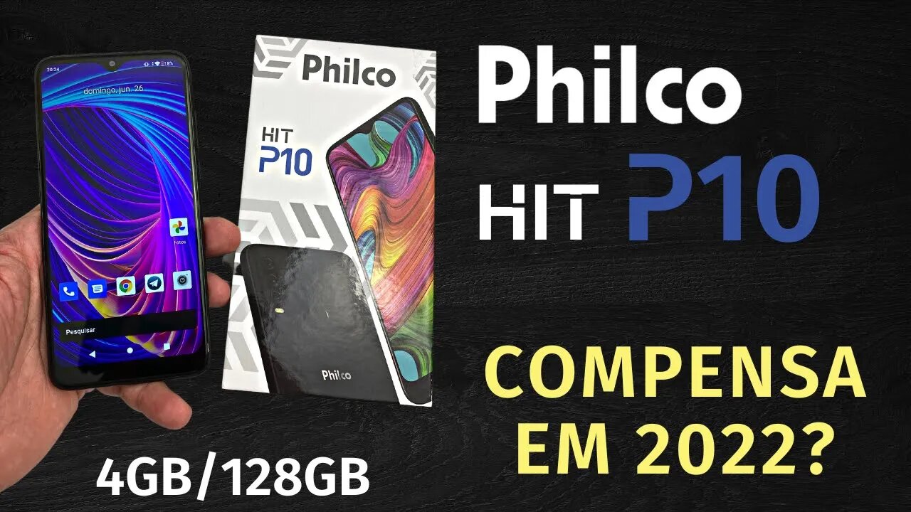 Unboxing Philco Hit P10! 4GB/128GB e Processador Unisoc SC9863A! Primeiras impressões