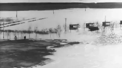 Весенний паводок в Новосибирске 9 мая 1966 года