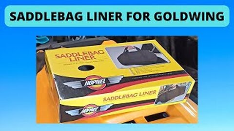 SADDLEBAG LINER FOR GOLDWING