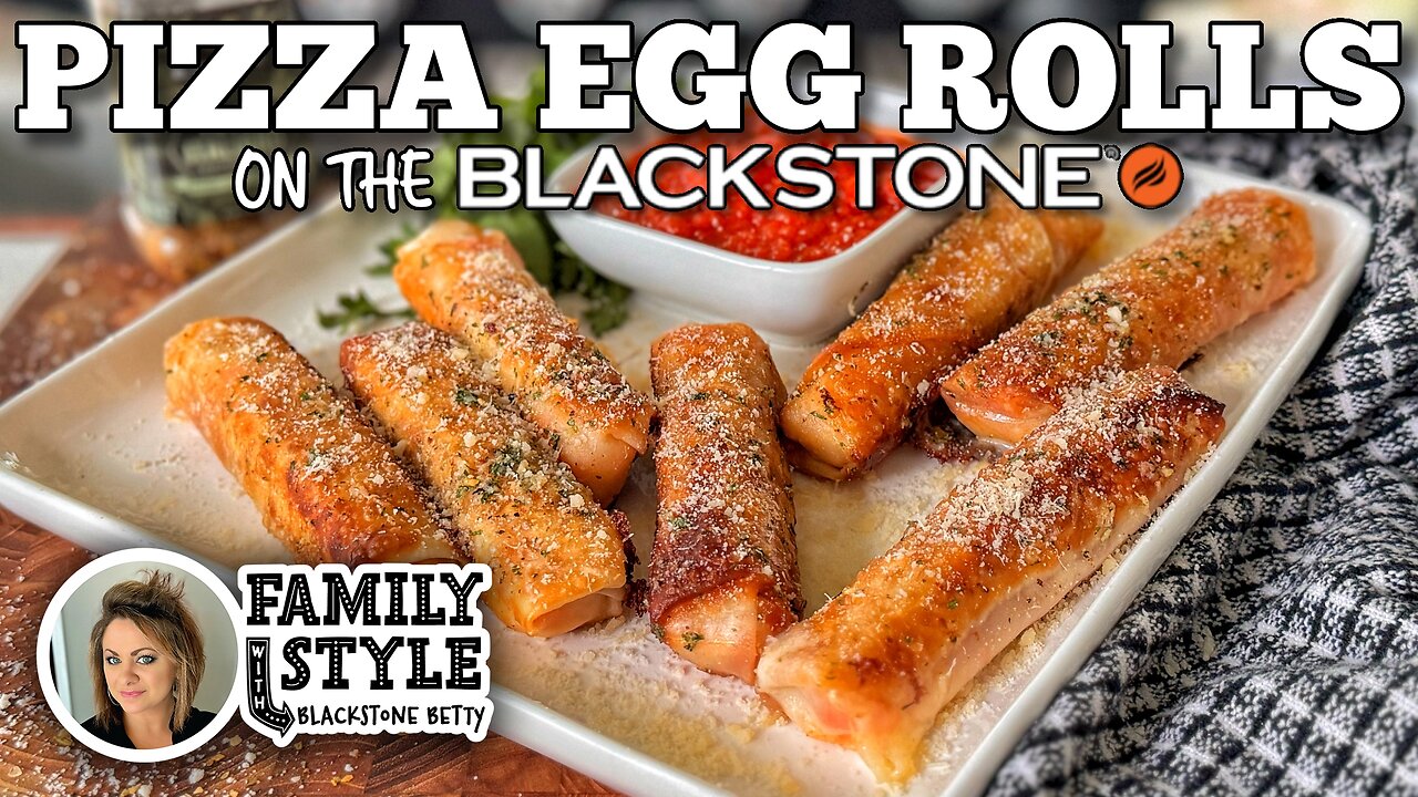 Pizza Egg Rolls | Blackstone Griddles