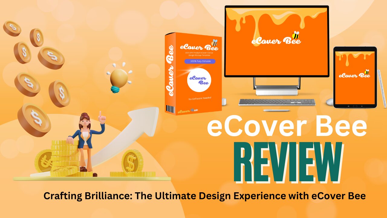 Crafting Brilliance: The Ultimate Design Experience with eCover Bee "Demo Video"