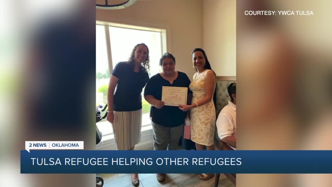 Tulsa Refugee Helping Other Refugees